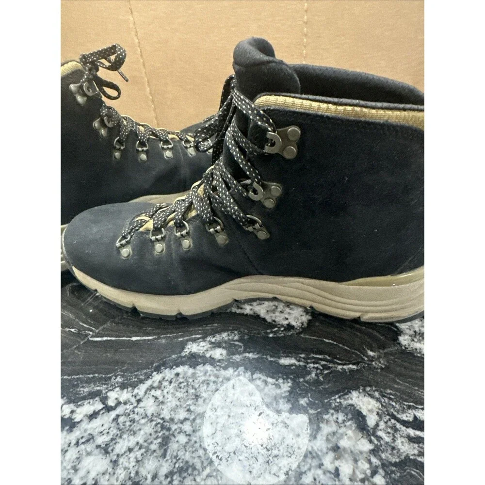 Danner 62287 Mens Mountain 600 Black/Khaki Waterproof Hiking Boots Shoes Size 11